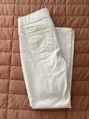 NYDJ Cropped White Jeans